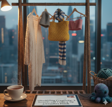 3 excitement of picking up a crochet hook