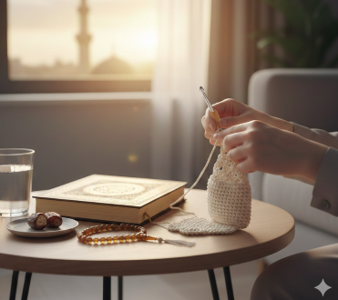 how crocheting is beneficial during ramadan
